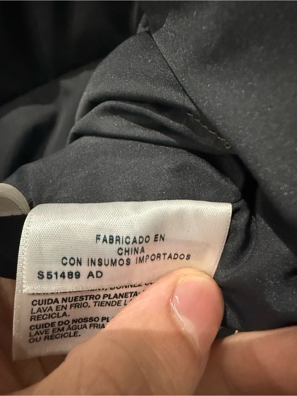 Levi's Men's Camo Quilted Puffer Jacket - Olive Green - Picture 4 of 5